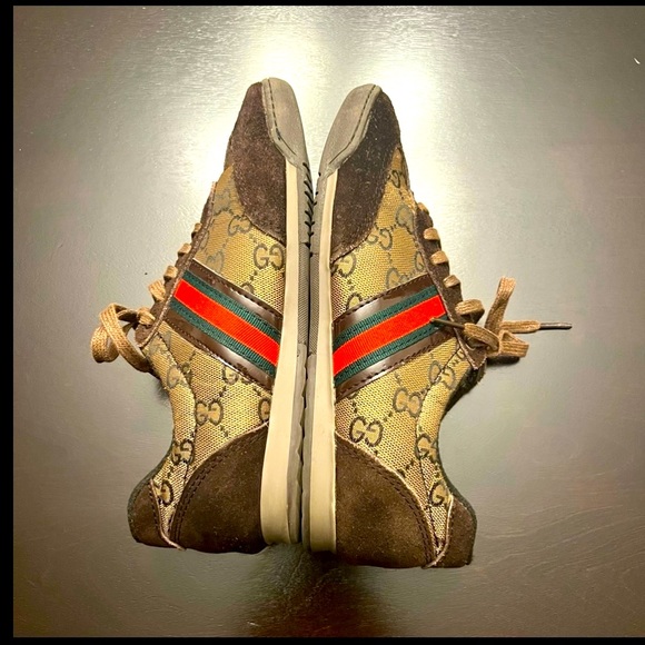 Size 37 canvas and suede sneakers - Picture 5 of 11